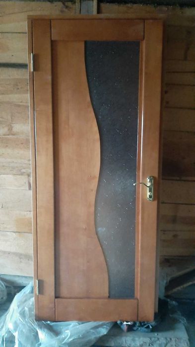 Двері деревяні 800х2020 нові ліві