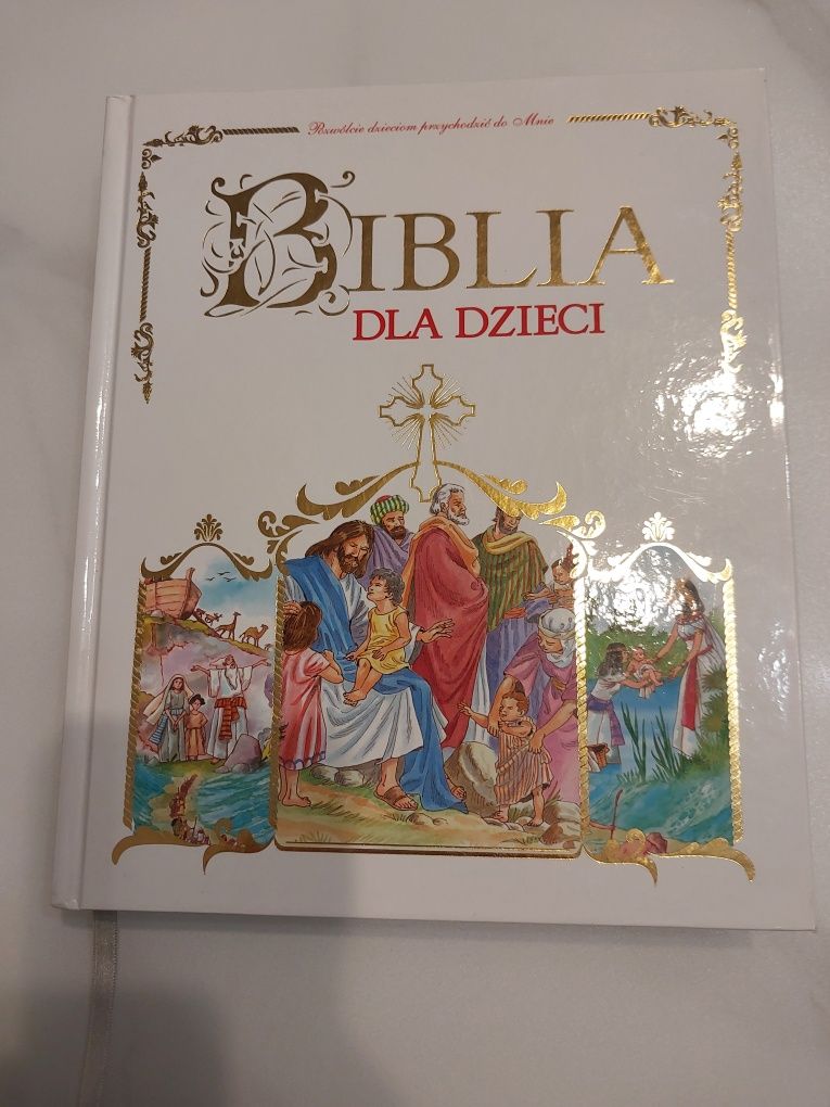 Biblia dla dzieci wydawnictwo Olesiejuk  nowa