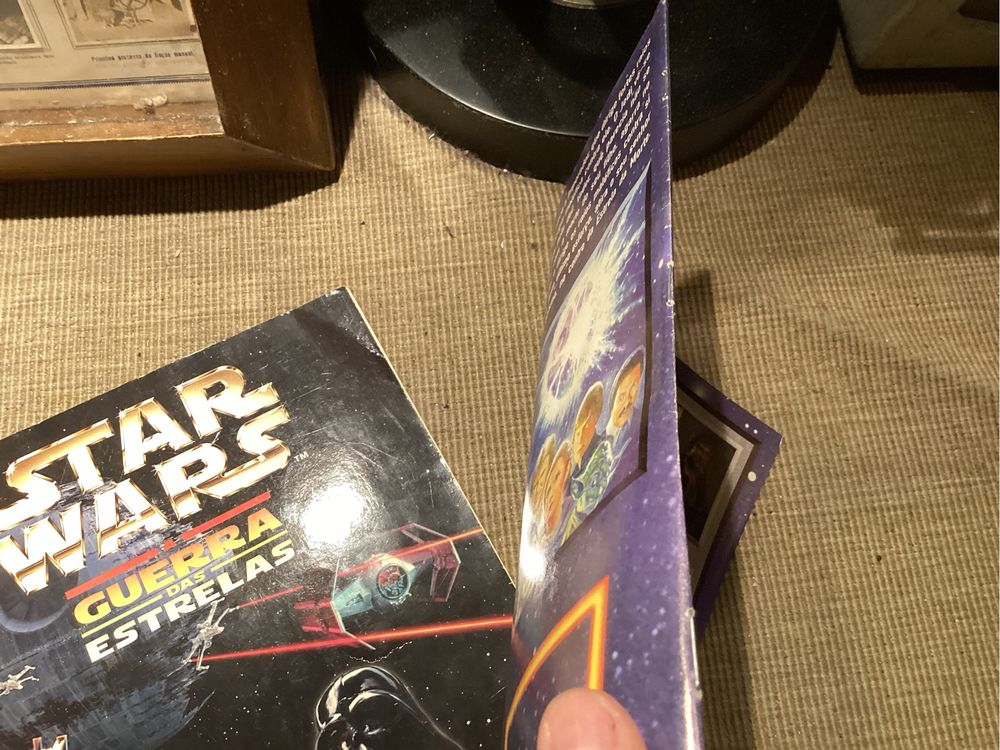 Caderneta de cromos STAR WARS. Panini 1997.
