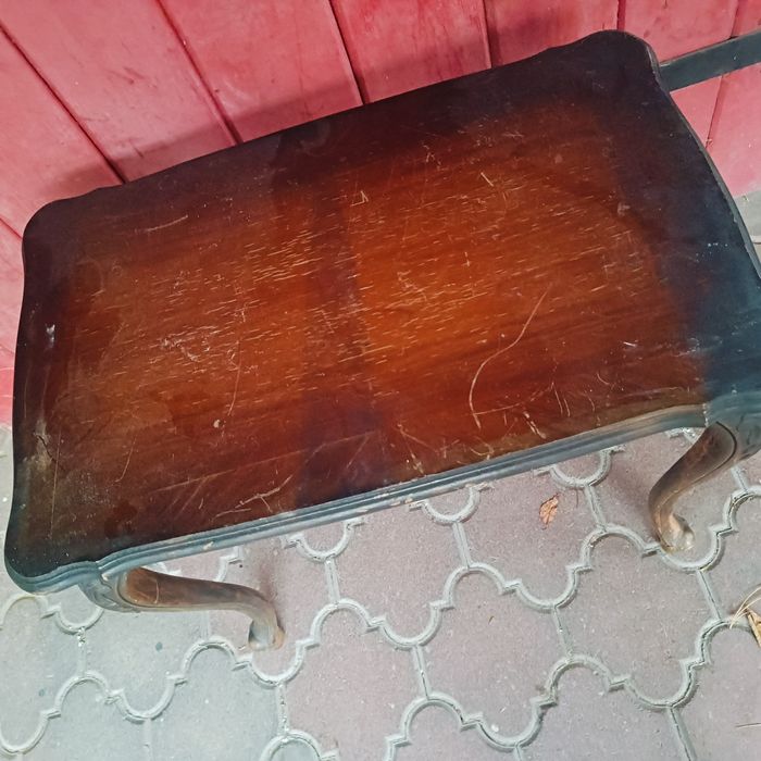 Stary Stolik z drewna mały