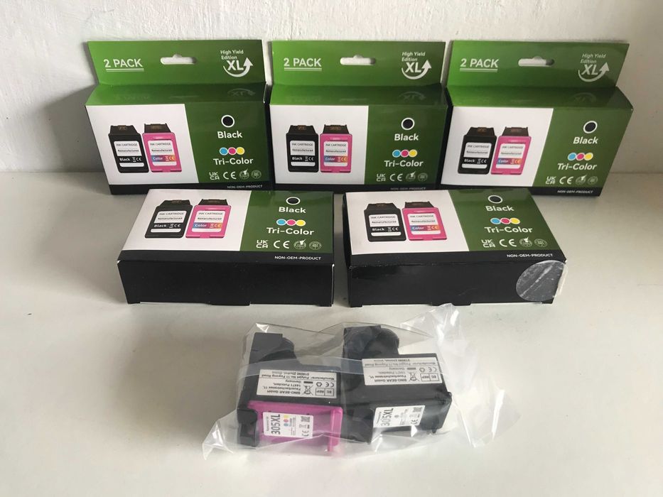 Картридж 305 XL чорний та кольоровий для HP 305XL