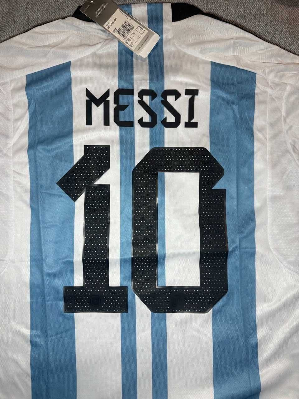Camisola Argentina Mundial 2022 / Messi 10 / Nova e Embalada