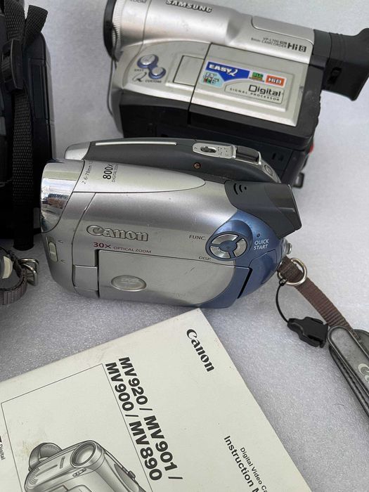 Видеокамеры  cannon и другие 1400 за все