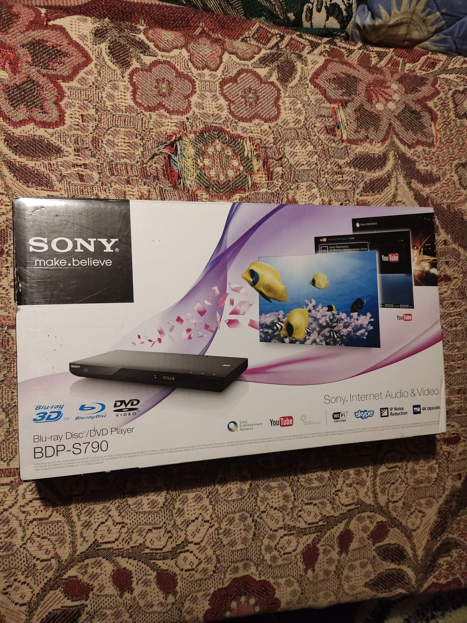 DVD плеер Sony Blu-ray BDP-S790