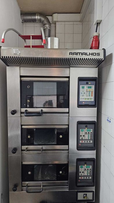 Forno Ramalhos trifásico 3 camaras