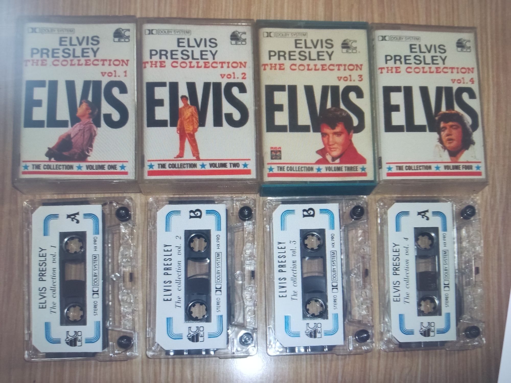 Elvis Presley, The Collection 1-4 , kasety audio