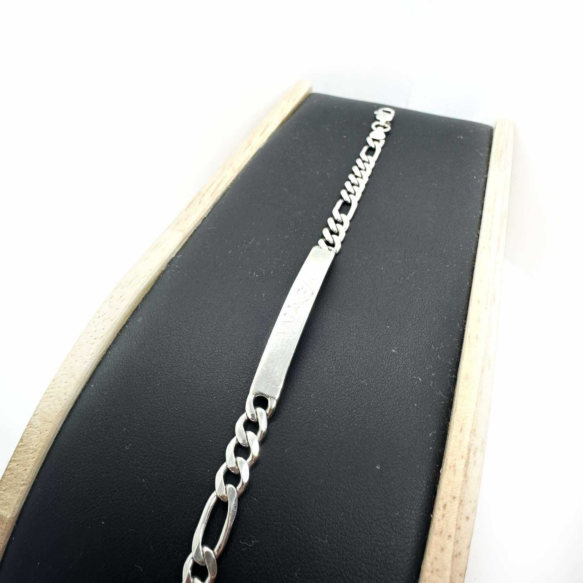 Srebrna Bransoletka Próby 925 10,88g Długość 19 cm