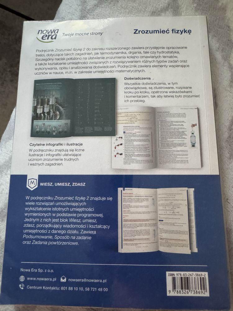 Zrozumieć fizykę 2. Podręcznik dla liceum i tech zakres rozszerzony