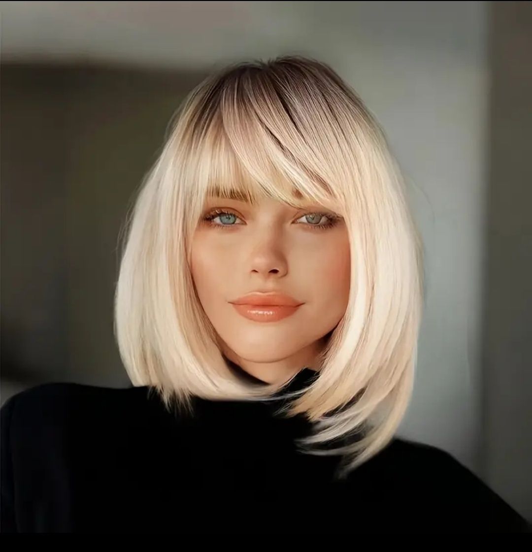 Peruka ombre jasny blond