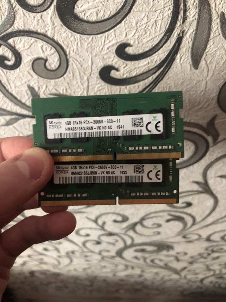 Ddr4 sodimm 4gb Оперативная память для ноутбука