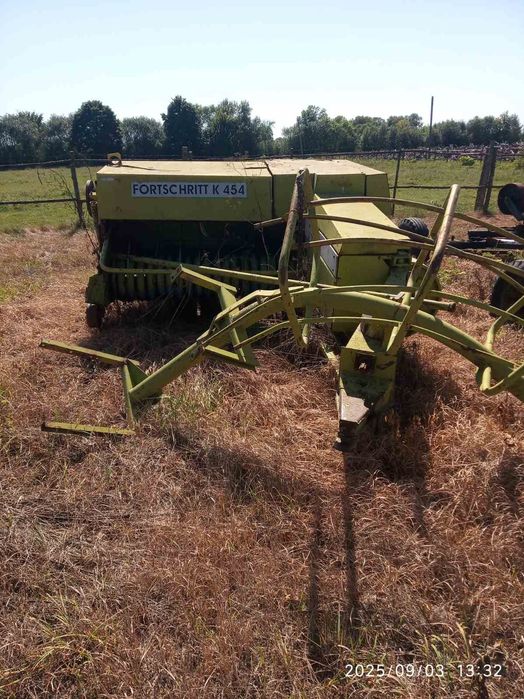 Прес підбирач К-454 FORTSCHRITT, ФОРТШРИТТ, з хоботом, 1990 р.в.