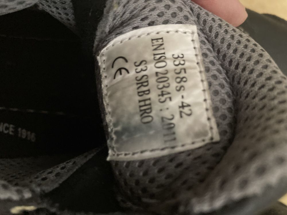 Botas de trabalho JALAS 3358s N42