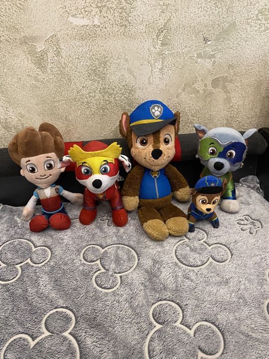 Щенячі патруль мякі іграшки одним лотом