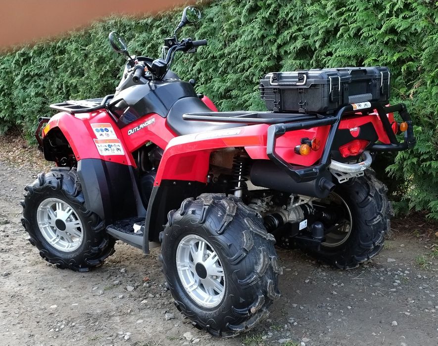 Can am Outlander 650 4x4 homologacja  L7e