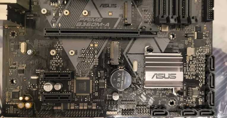 Материнська плата Asus + процесор Intel i5 9400f
