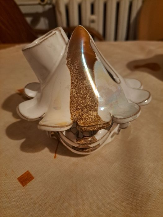 Ceramiczny domek na podgrzewacze