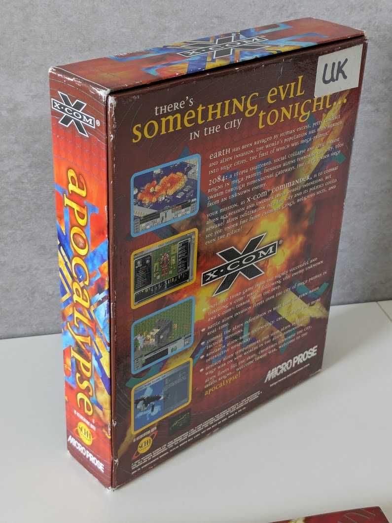 Gra X-COM: Apocalypse BIG BOX PC CD EN oryginał z 1997 r.