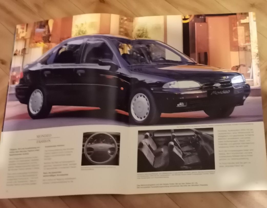 Ford Mondeo katalog prospekt w języku niemieckim motoryzacja
