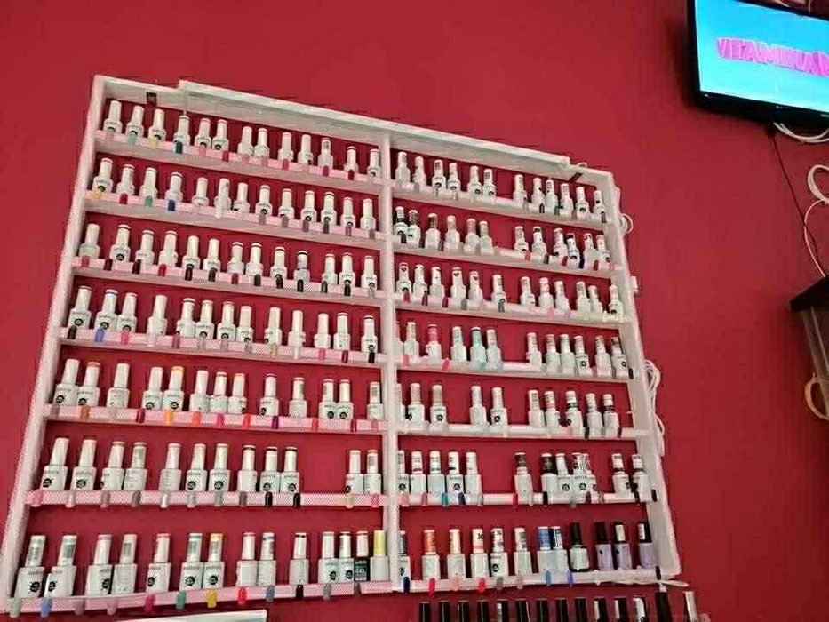 Espositor fr vernixes com luz led