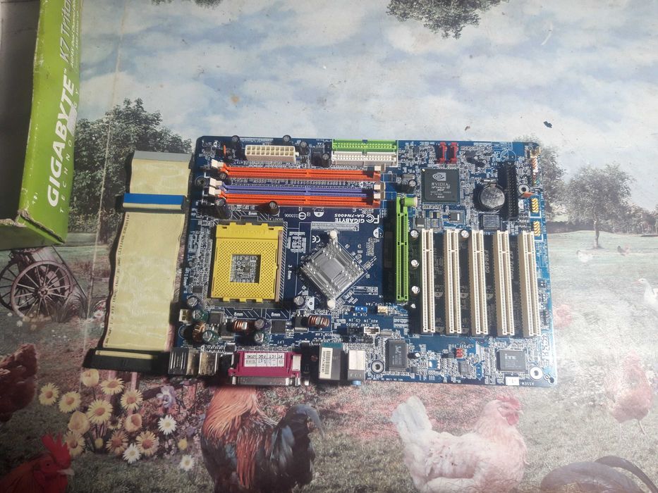 Płyta główna gigabyte K7 triton, stan nieznany
