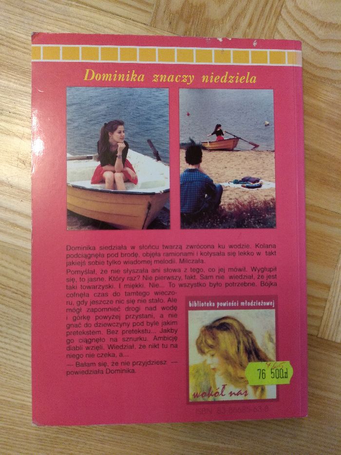 Dominika znaczy niedziela / Maria Borowa / Powieść młodzieżowa