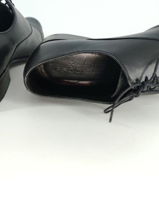 Eleganckie wizytowe skórzane buty męskie Adam Próchnik rozmiar 42