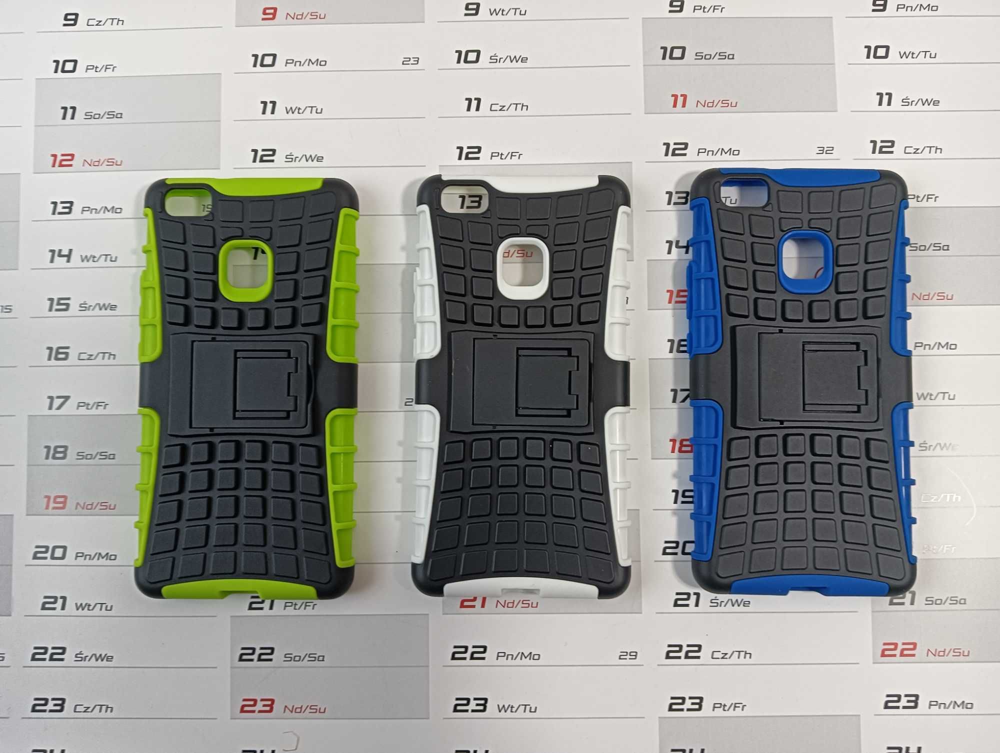 Etui Pancerne Hybrid do Huawei P9 Lite + Szkło Hartowane