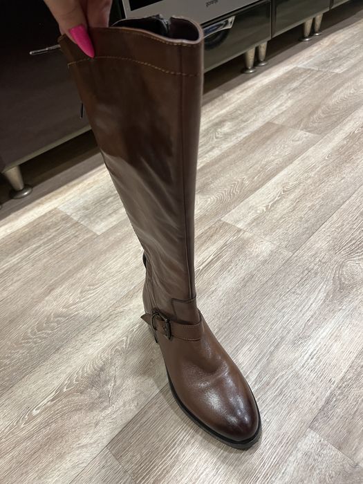 Шкіряні сапоги