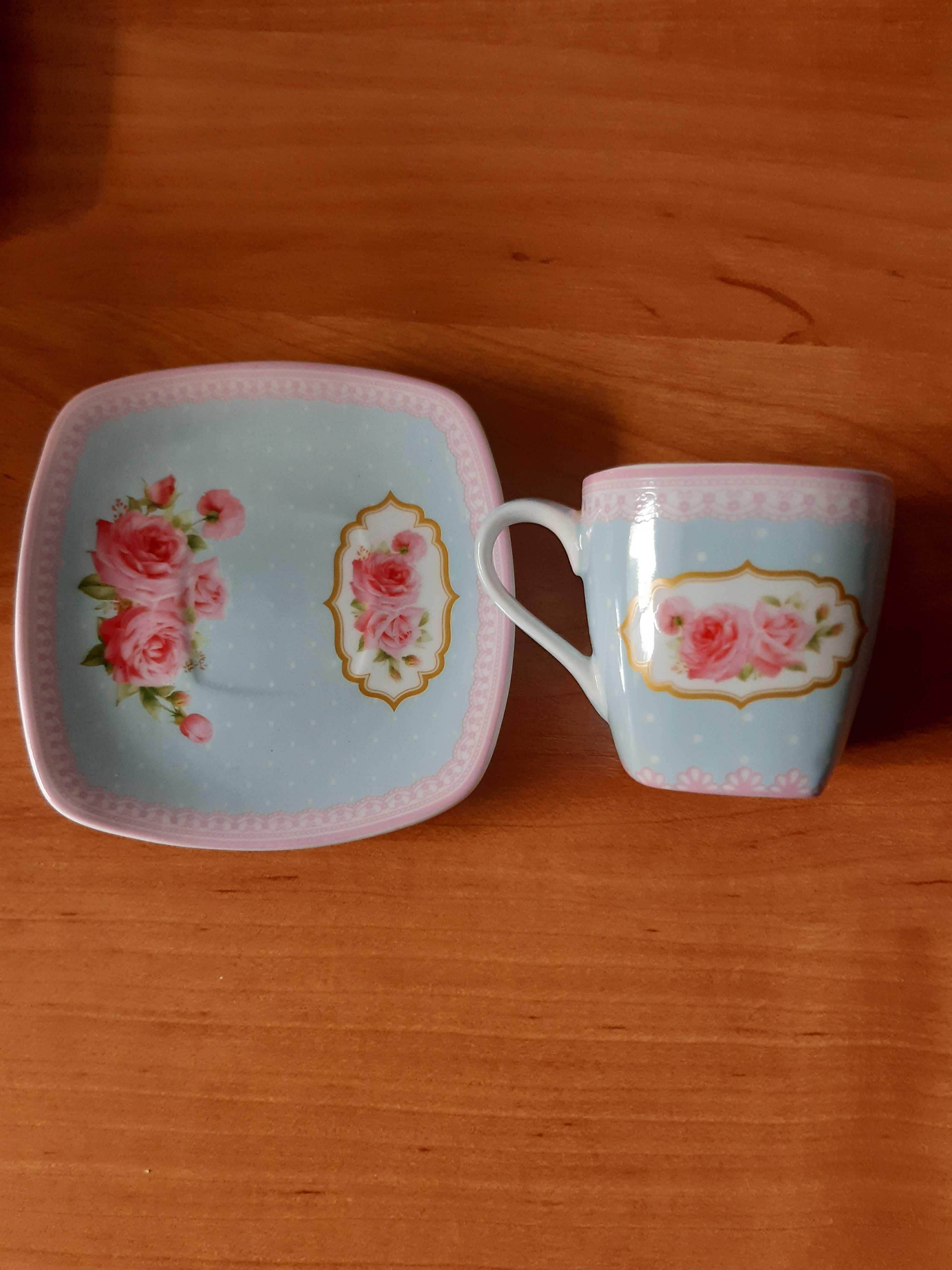 queen isabell limited collection filiżanka ze spodeczkiem