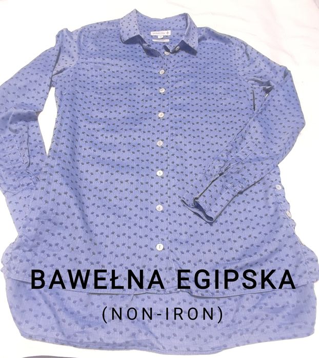 Elegancka koszula Dudalina z egipskiej bawełny 38