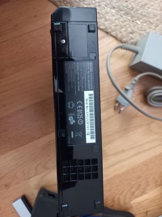 Nintendo Wii preta com acessorios