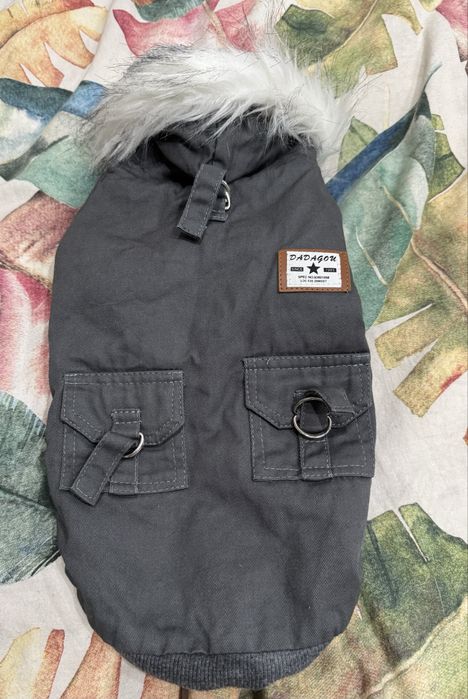 Kurtka dla psa parka ocieplana na malego pieska