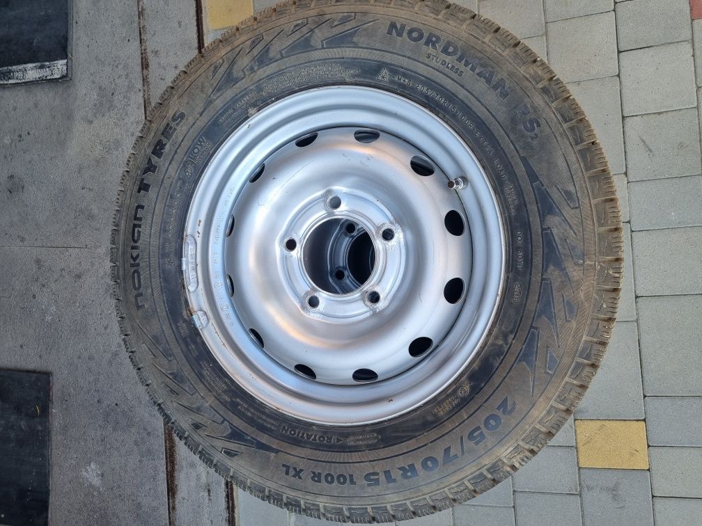 Зимові шини nokian tyres nordman rs2 205 70 r 15 та диски