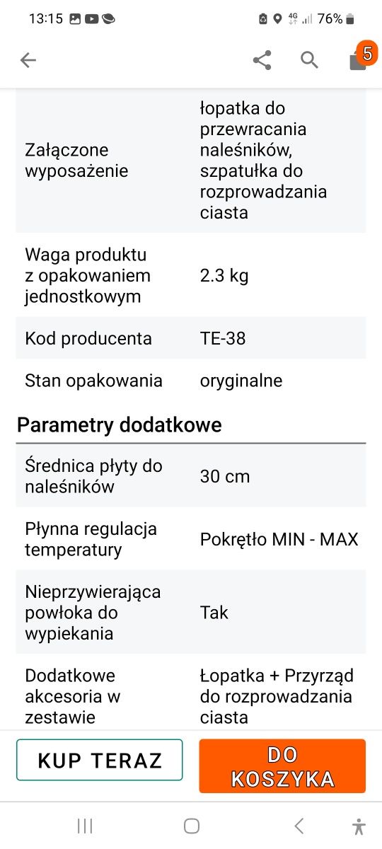 Duża Naleśnikarka