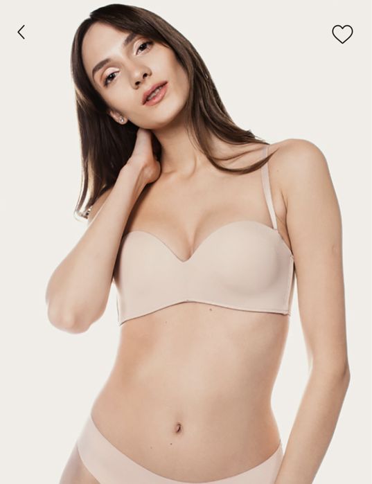 Бюстгальер ліф бандо з пушап luna 70b