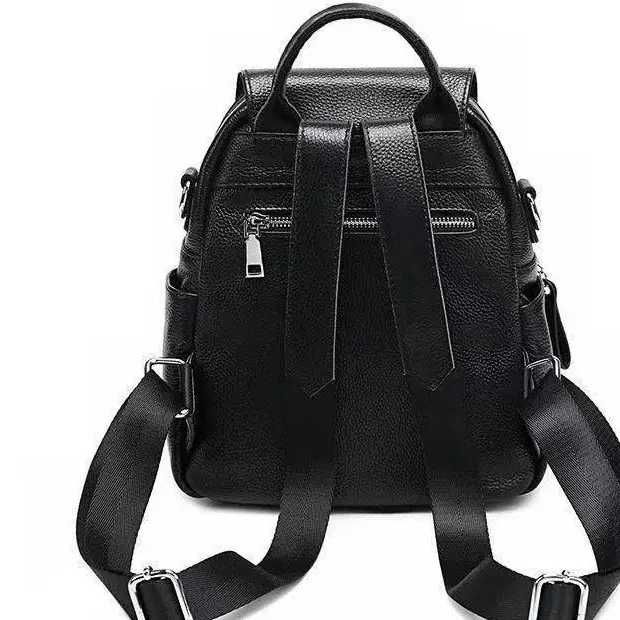 Женская кожаная сумка рюкзак натуральна шкіра шкіряна сумка для дівчат