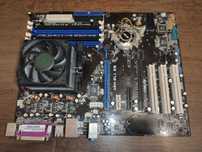 Комплект AMD (материнская плата, процессор, кулер)