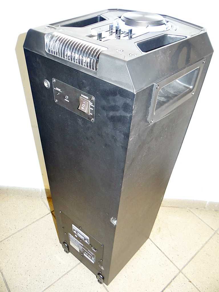Kolumna Blaupunkt PS10DB czarny 1200W / Karaoke / 2 mikrofony