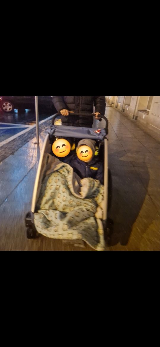 Podwójna przyczepka rowerowa thule