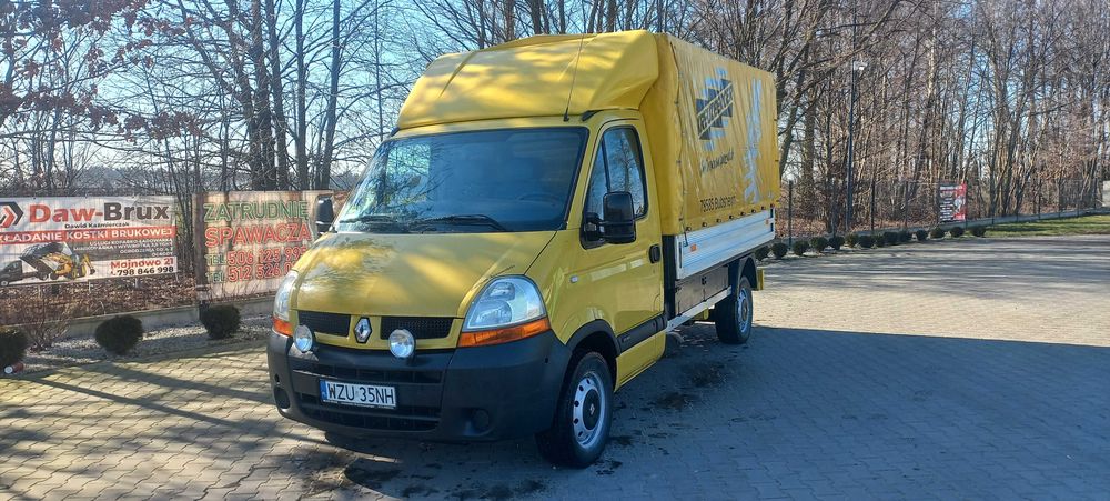 Renault MASTER plandeka 142tyś przebiegu.Nie wv,citroen,mercedes,iveco