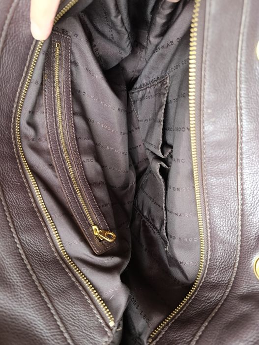 Шкіряна сумка тоут Marc by Marc Jacobs "Too Hot to Handle" Bentley