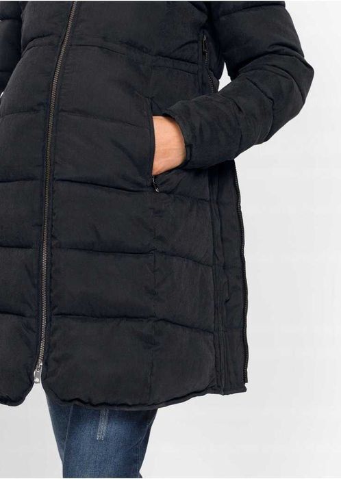 Kurtka ciążowa ocieplana wodoodporna z wkładką niemowlęcą 38