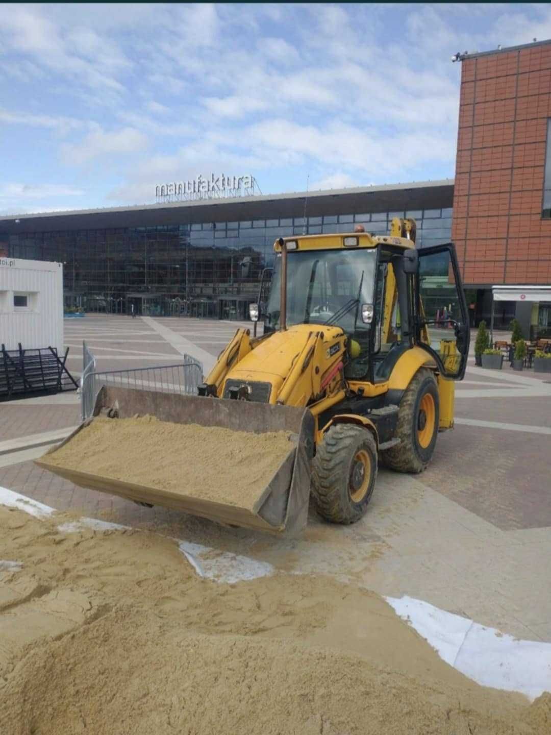 Usługi Koparko ładowarka kucie młotem rozładunek widłami pace ziemne
