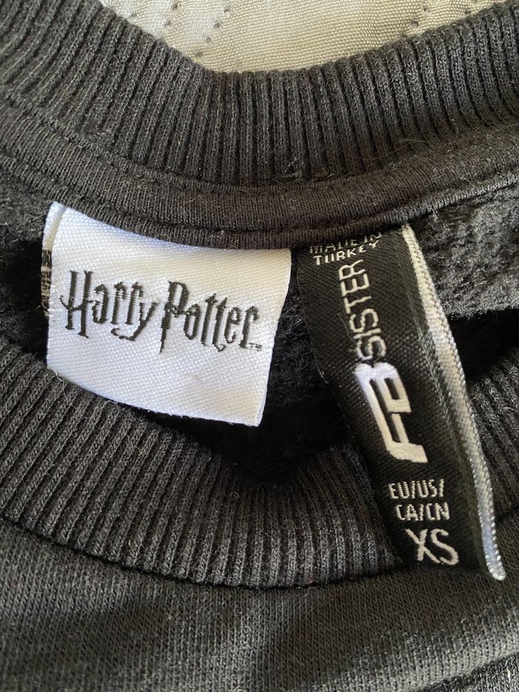 Camisola de manga comprida preta (Harry Potter)
