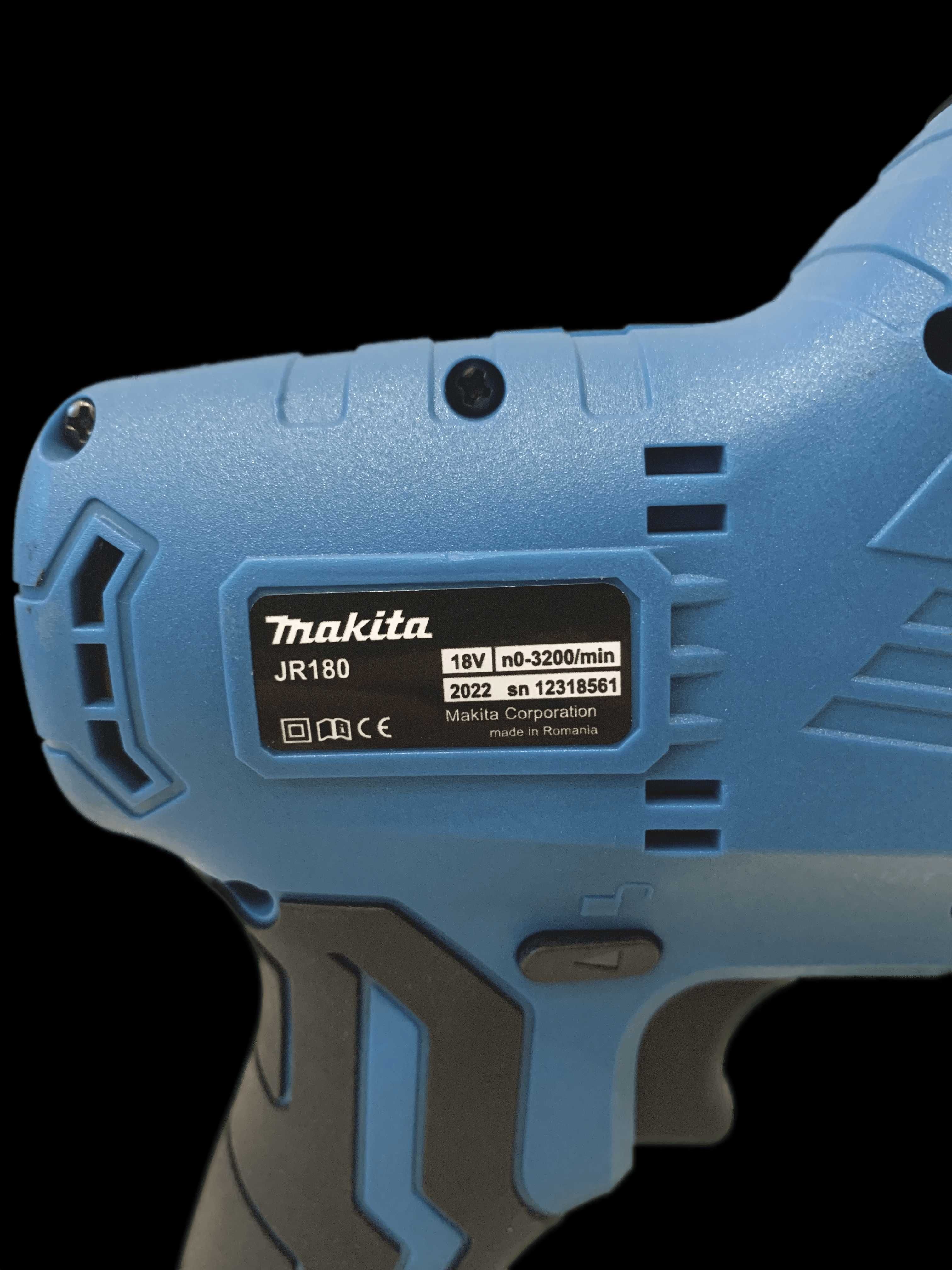 Аккумуляторная сабельная пила Makita JR180 (БЕСЩЁТОЧНЫЙ ДВИГАТЕЛЬ)