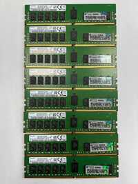 Память 8-16Gb DDR4 PC4 - 2400T ECC Reg cерверная HP DELL C612 X99
