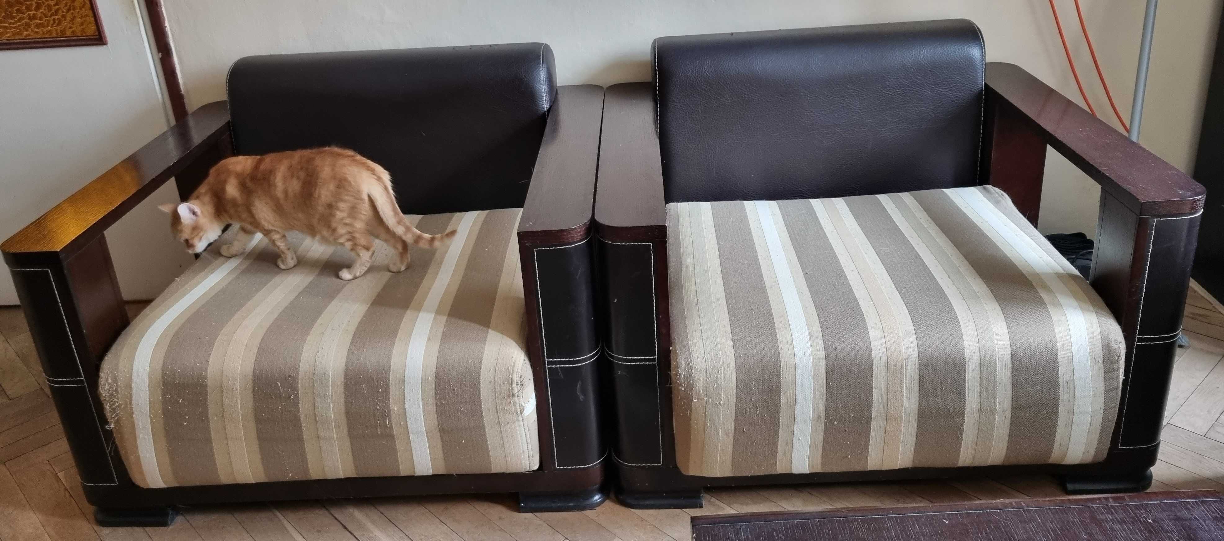 Zestaw wypoczynkowy Vinotti Sofa + 2 Fotele + 9 poduszek