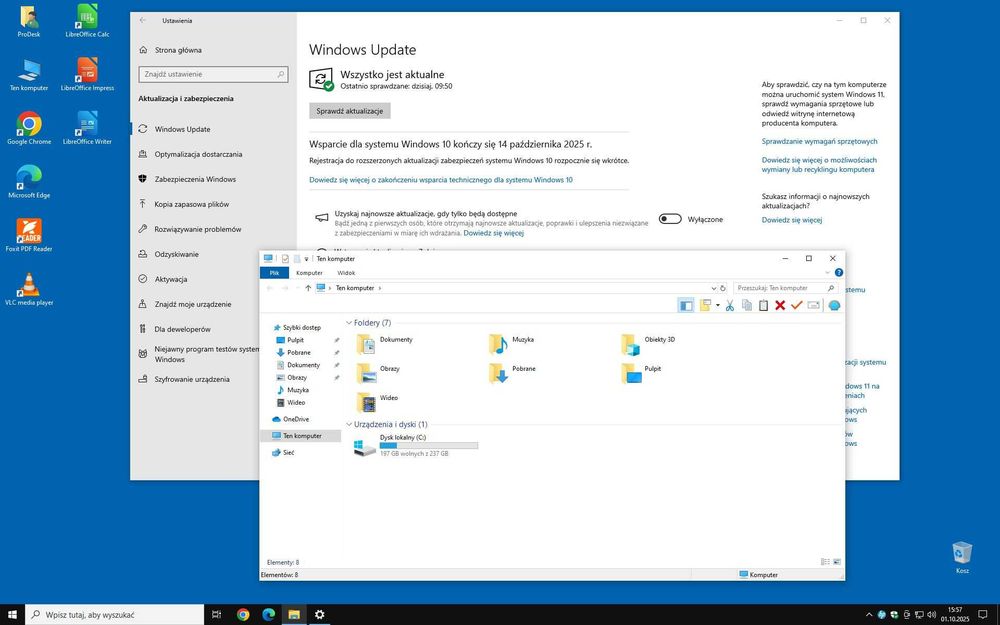 Komputer HP ProDesk 600 G3 MT i3-7100 3.9GHz/RAM 16GB/SSD 256GB Win10