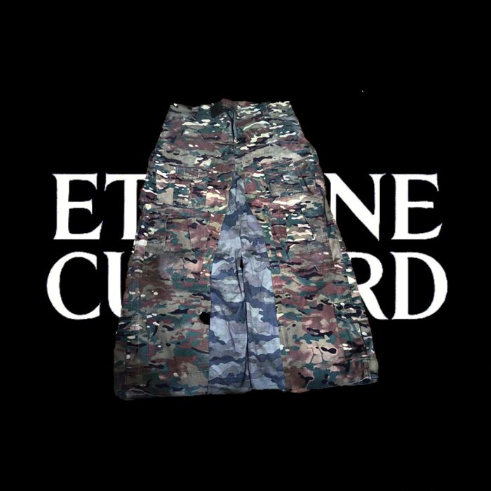 ETIENNE CUSHARD flared baggy флеред дистресс порванные опиум ERD худи
