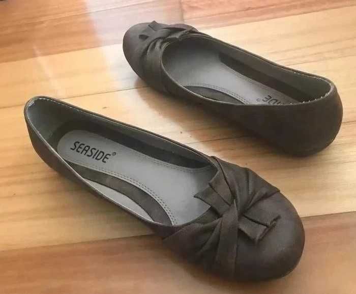 Sapatos em pele da Seaside